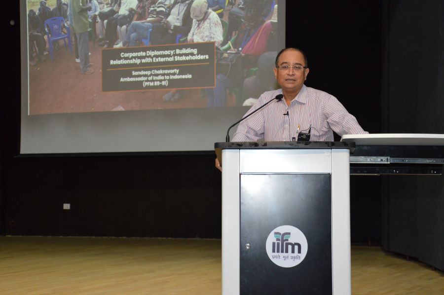 Institute–Industry Interface Lecture - Shri Sandeep Chakravorty