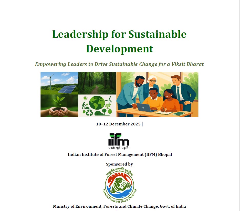 MDP on Leadership for Sustainable Development