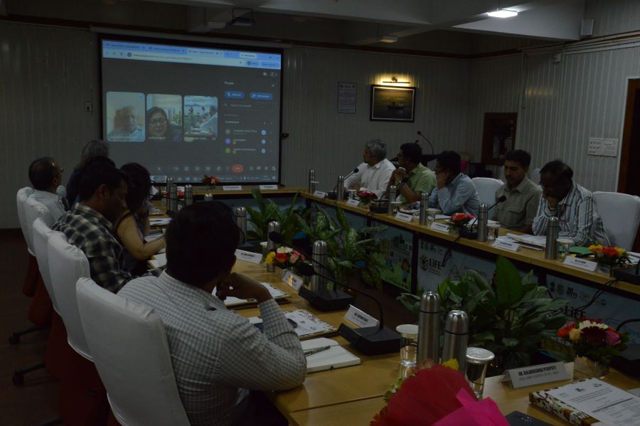 Presentation during rogramme
