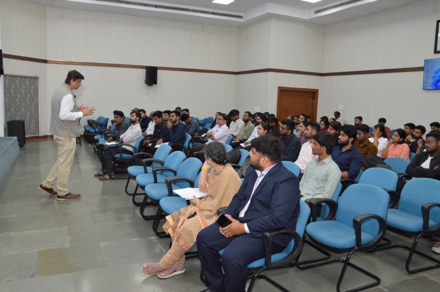 Discussion by Guest with students