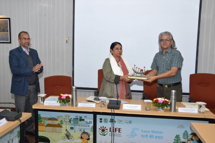 Giving Away Memento to Chief Guest