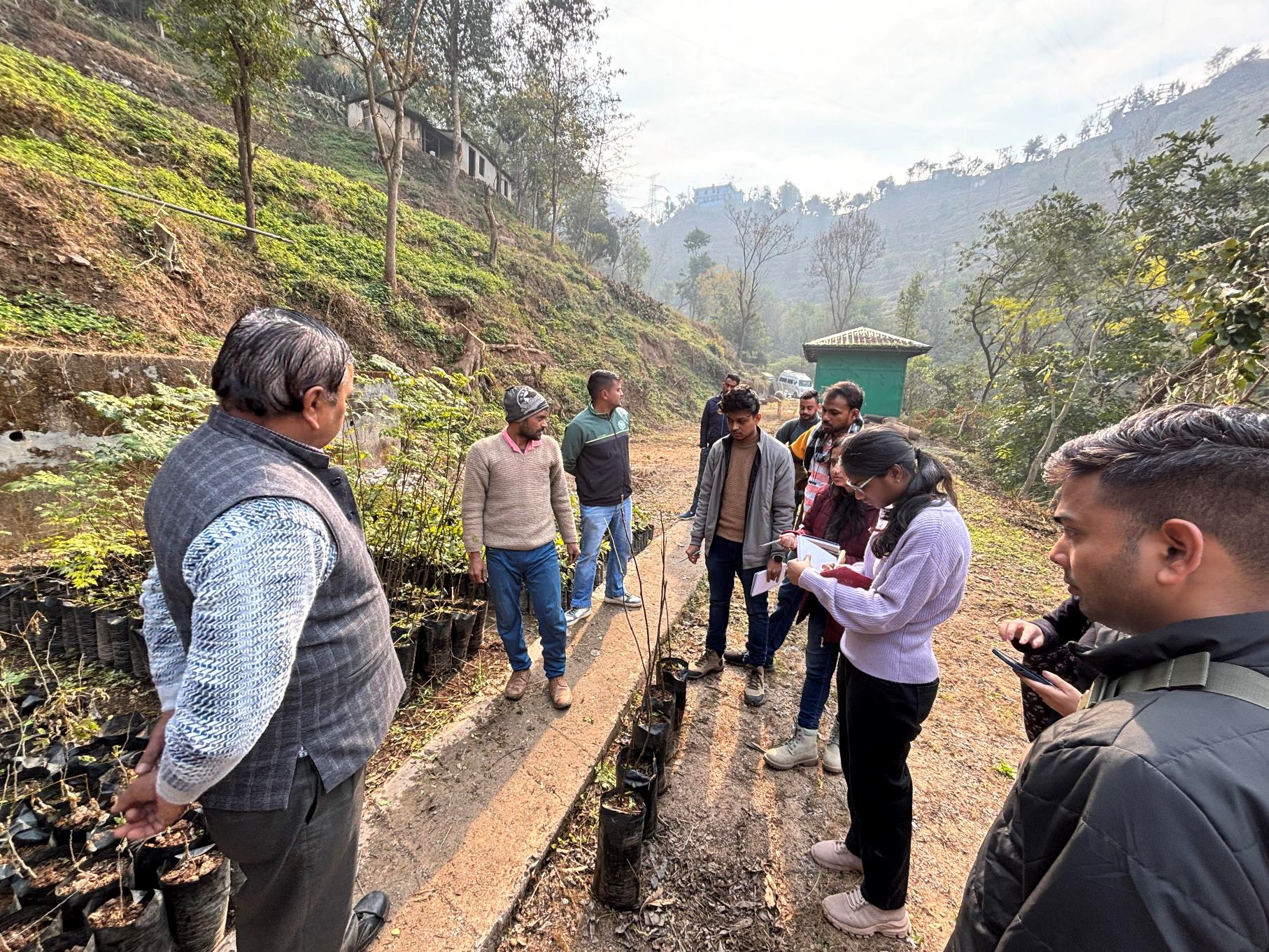 Fieldwork Himachal Pradesh Nursery