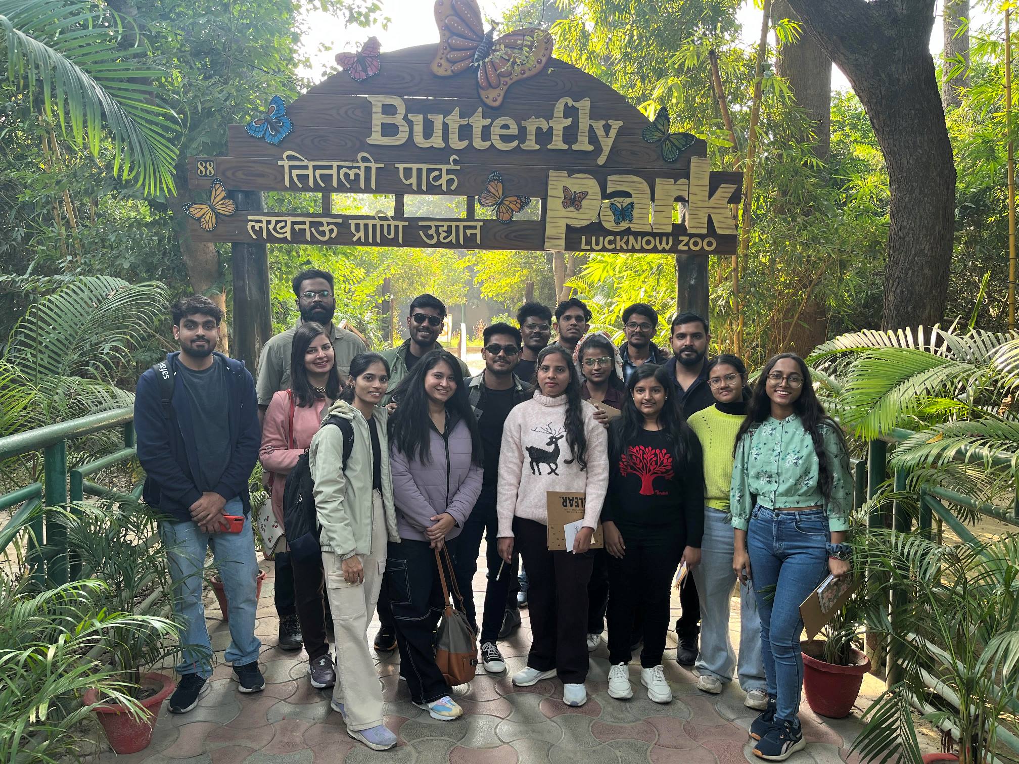 Fieldwork 2023-24 Uttar Pradesh Butterfly Park