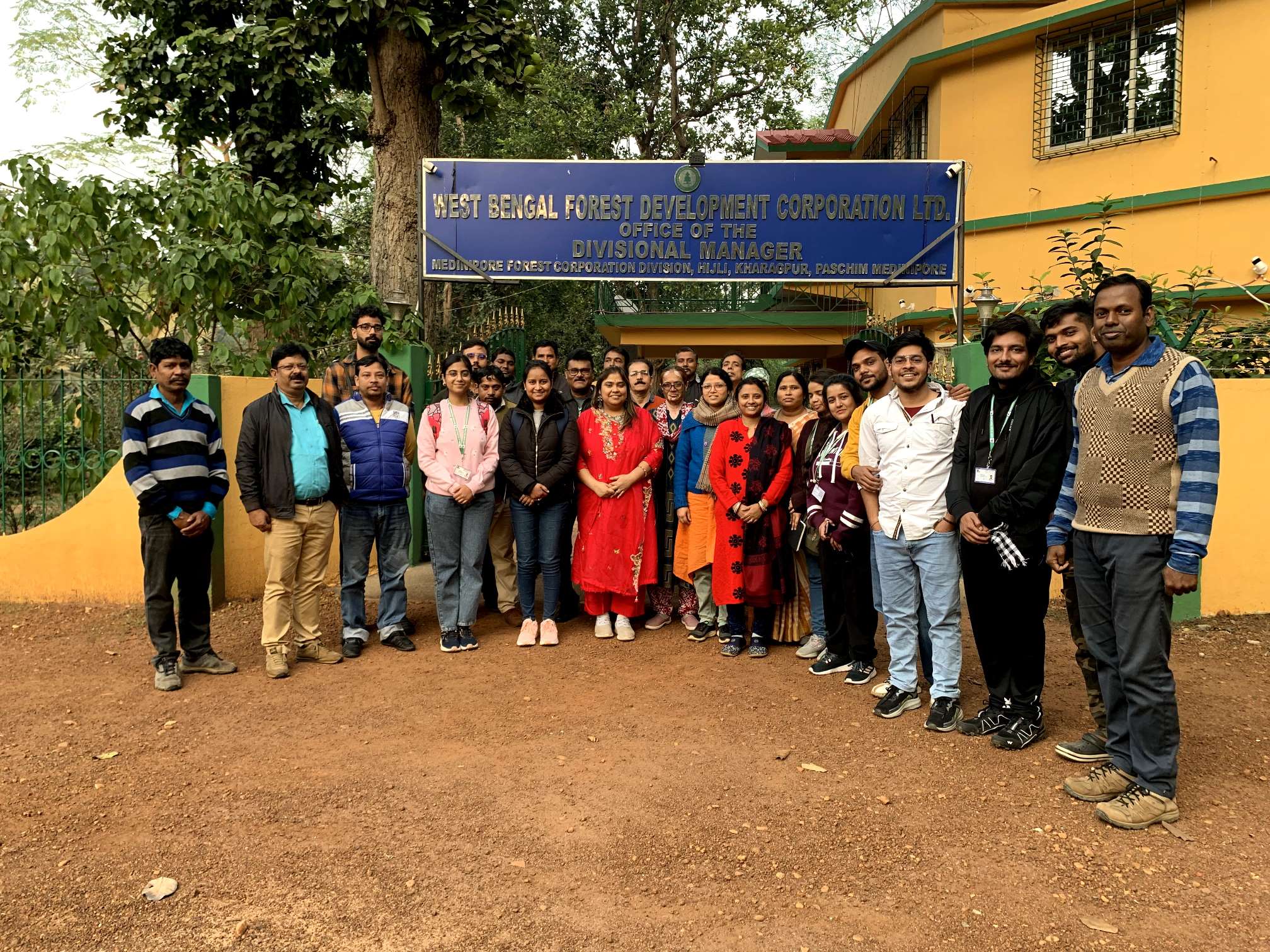 Fieldwork Group Photo at Kharagpur